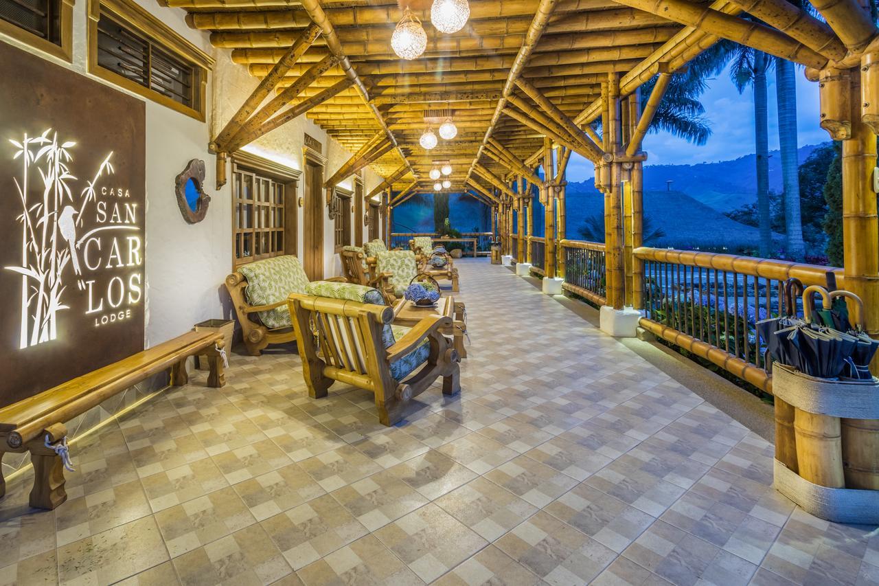 Hotel Casa San Carlos Lodge Pereira Combia Luaran gambar